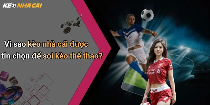 Vì sao kèo nhà cái được tin chọn để soi kèo thể thao?