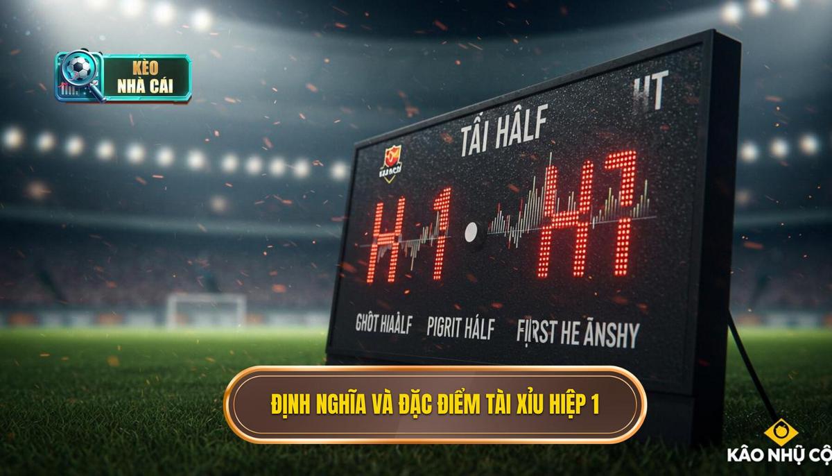 1. Định Nghĩa Và Đặc Điểm Của Kèo Tài Xỉu Hiệp 1