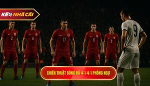 Chiến thuật bóng đá 4-1-4-1 phòng ngự