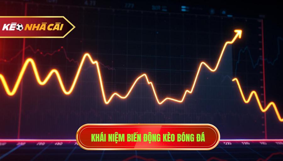 Khái niệm biến động kèo bóng đá