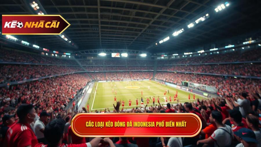 Các loại kèo bóng đá Indonesia phổ biến nhất hiện nay