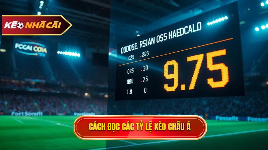 Cách đọc các tỷ lệ Kèo bóng đá Châu Á phổ biến nhất