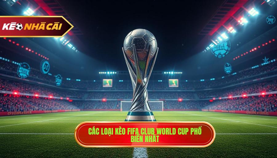 2. Các loại kèo FIFA Club World Cup phổ biến nhất
