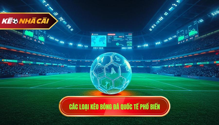 2. Các loại kèo bóng đá quốc tế phổ biến